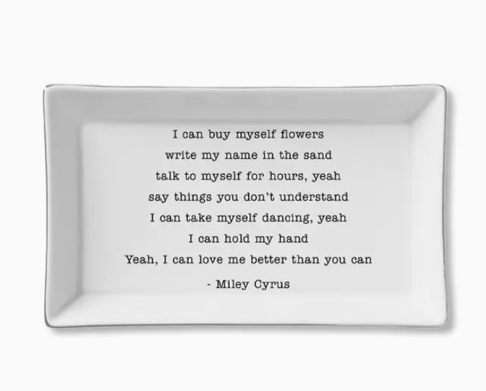 CERAMIC CATCHALL TRAY