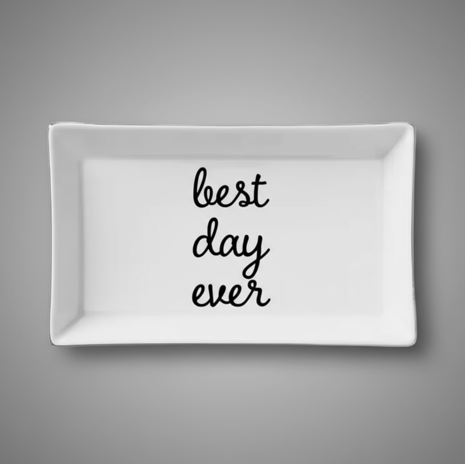 CERAMIC CATCHALL TRAY