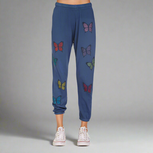 ALANA CRYSTAL BUTTERFLY PANT