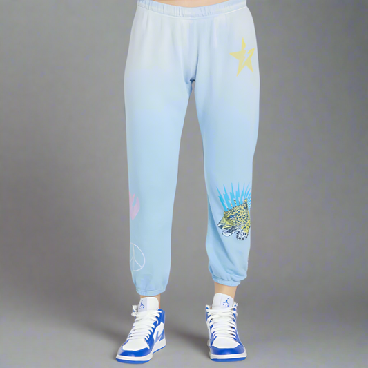 ALANA PUNK LEOPARD OMBRE PANT