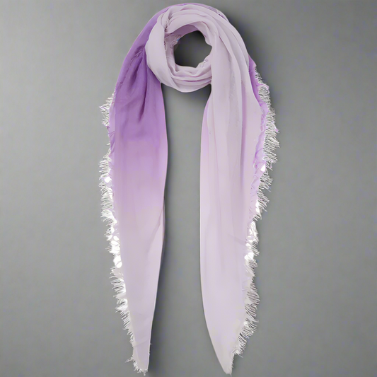 CASHMERE AND SILK SCARF