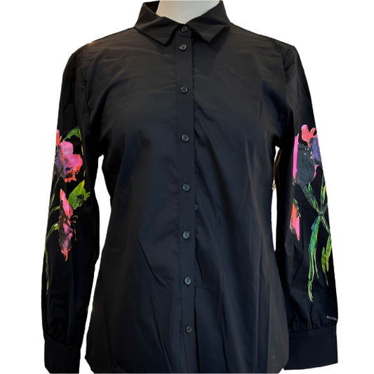 HAND PAINTED RAVEL BLOUSE