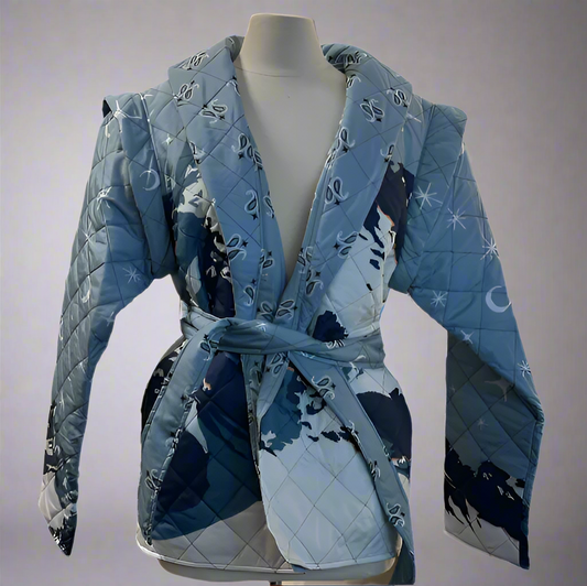 BLUE BANDANA JACKET