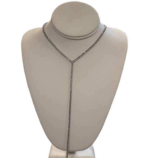 SS TENNIS LARIAT NECKLACE