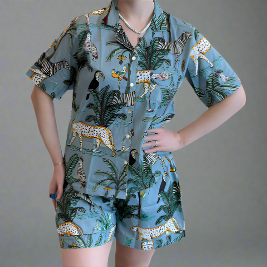 BALI SHORT PAJAMA - GREY