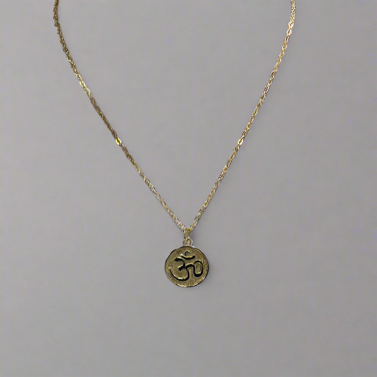 OM PENDANT NECKLACE