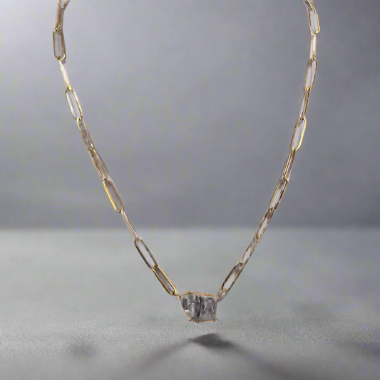 CHAINED TOGETHER  NECKLACE
