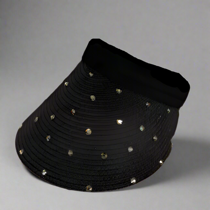 RHINESTONE VISOR
