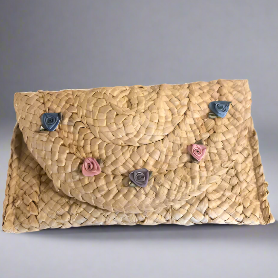 ROSEBUD CLUTCH POUCH