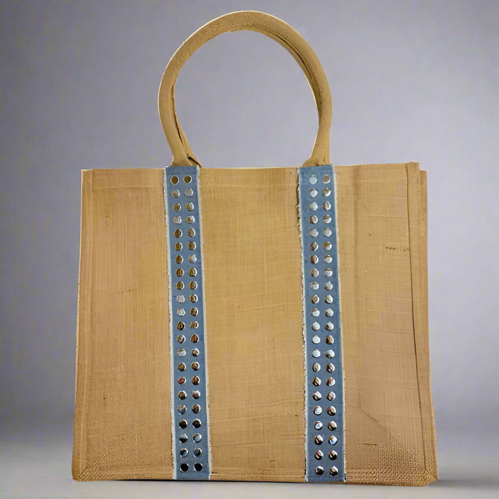 JUTE HAT TOTE
