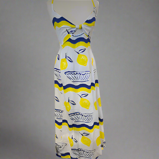 AMALFI LEMON DRESS
