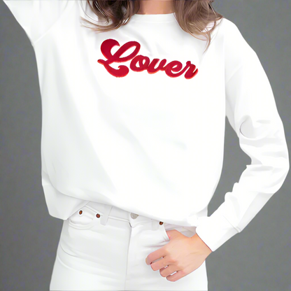 LOVER SWEATSHIRT WHITE