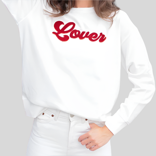 LOVER SWEATSHIRT WHITE