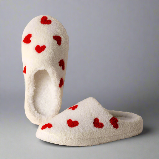 HEART SLIPPERS