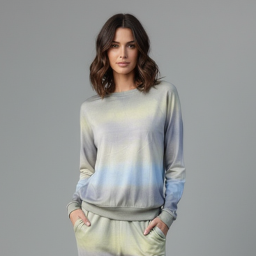 THETA DYE CASHMERE PULLOVER