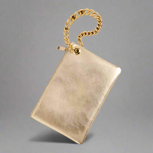 GOLD LAUREN WRISTLET