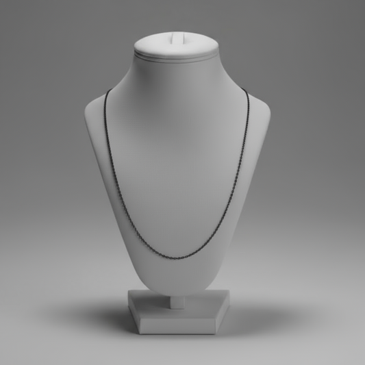 36" LONG THIN CHAIN NECKLACE