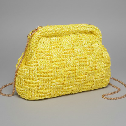 WOVEN CLUTCH