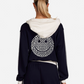 AUDRI BUTTERFLY HAPPYFACE HOODIE