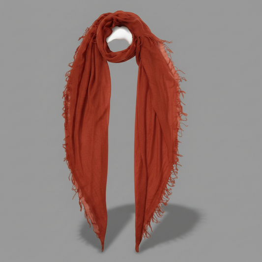 CASHMERE AND SILK SCARF