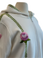 FLOWER HOODIE ZIPPER