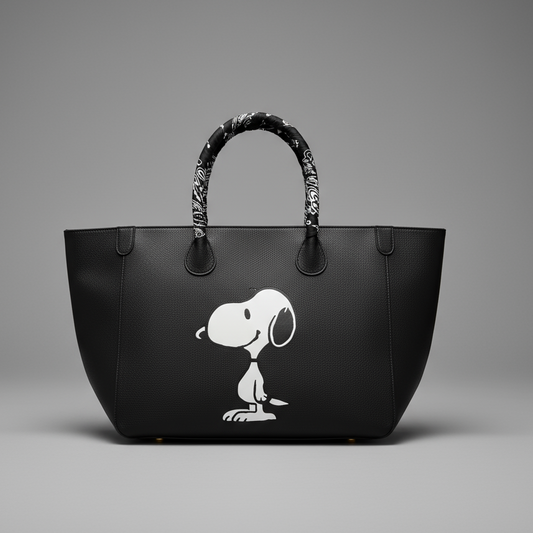 SNOOPY VEGAN TOTE