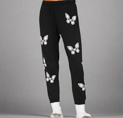 ALANA DIAMOND BUTTERFLY JOGGER