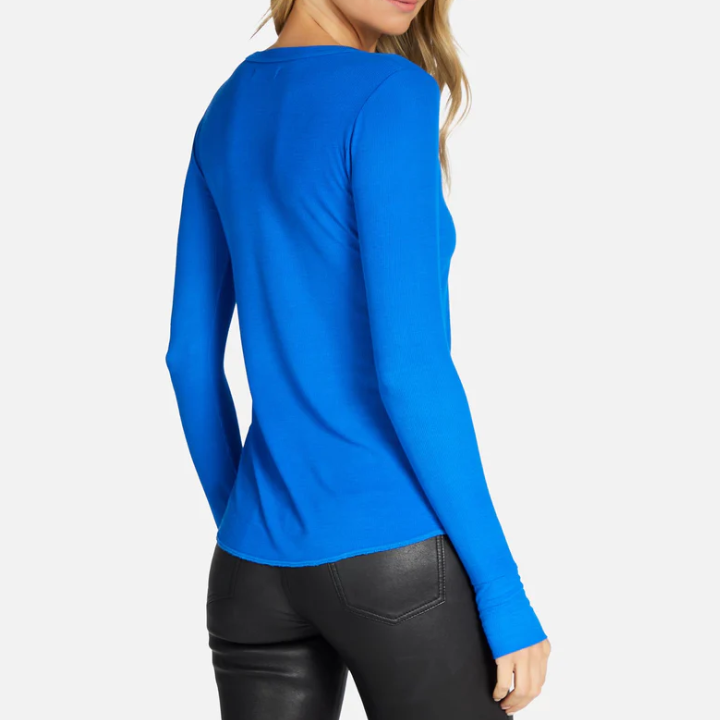 ALICK LONG SLEEVE COBALT HAZE