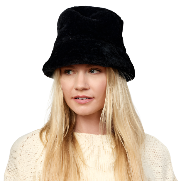 FAUX FUR BUCKET HAT