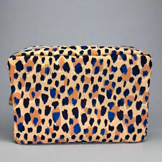 WILDCAT PRINT COSMETIC BAG