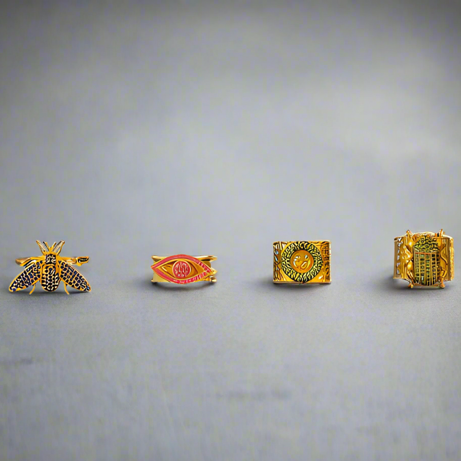 ASST SWAR. CRYSTAL RINGS