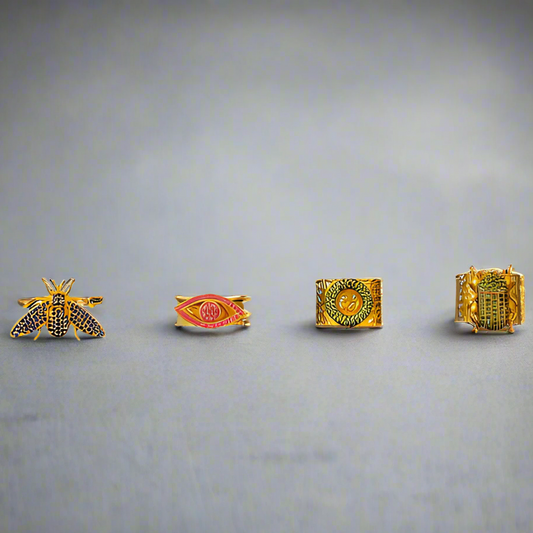 ASST SWAR. CRYSTAL RINGS