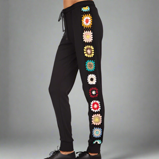 BANE PANT W CROCHET TRIM