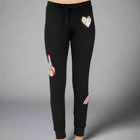 JESS STRIPE PEACE PANT