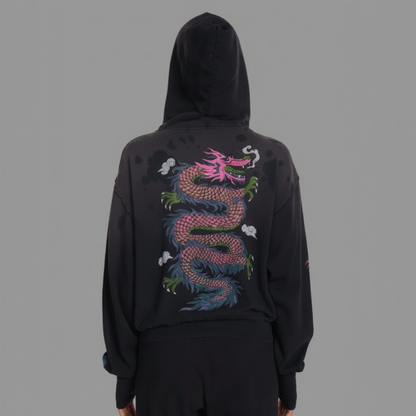 HEZLY VINTAGE PINK DRAGON