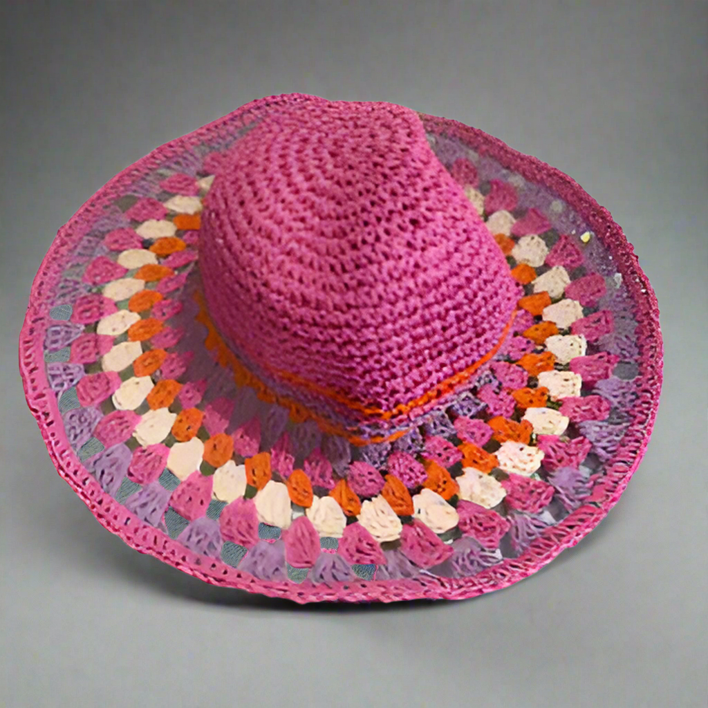 COLORFUL FLOPPY HAT