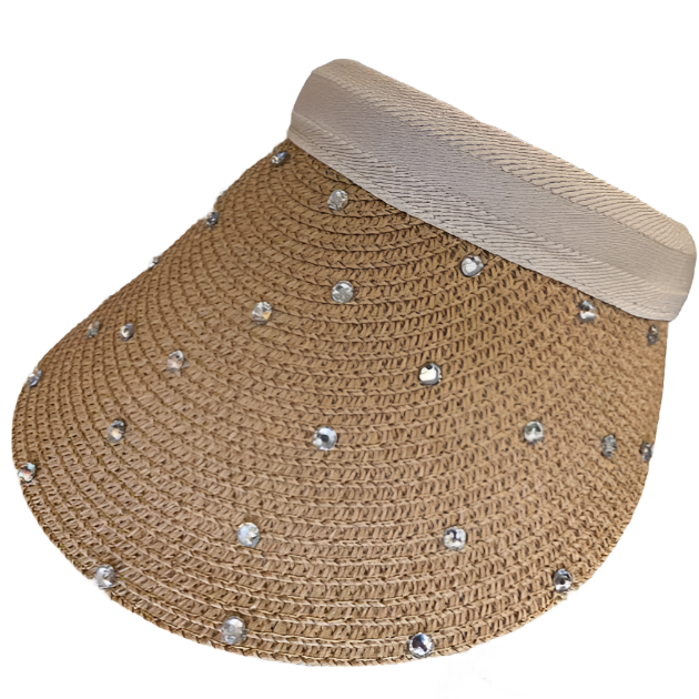 RHINESTONE VISOR