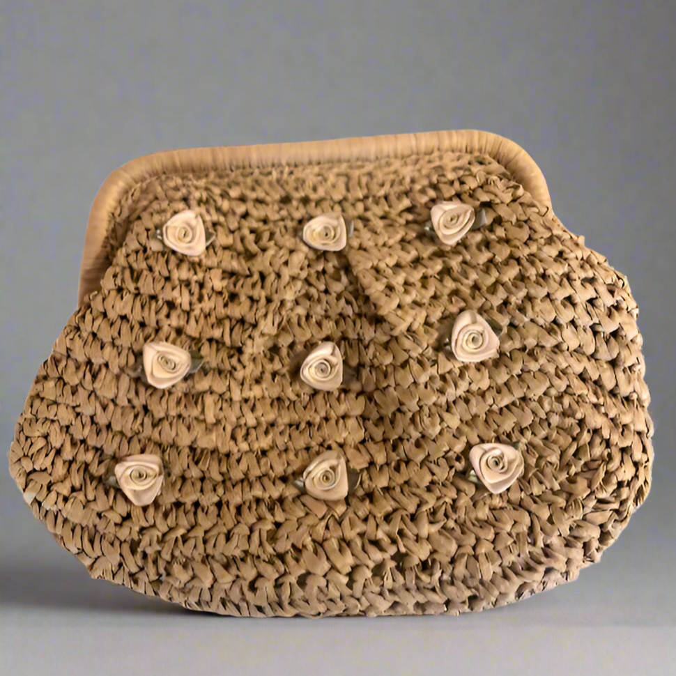 ROSEBUD DUMPLING BAG