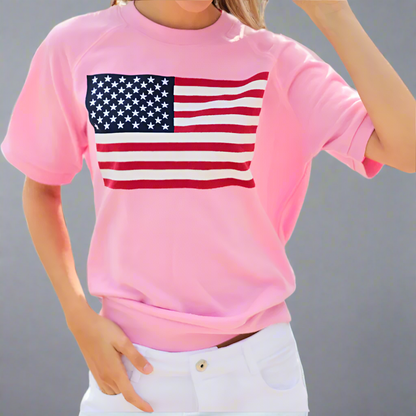 FLAG SHORT SLEEVE SHIRT