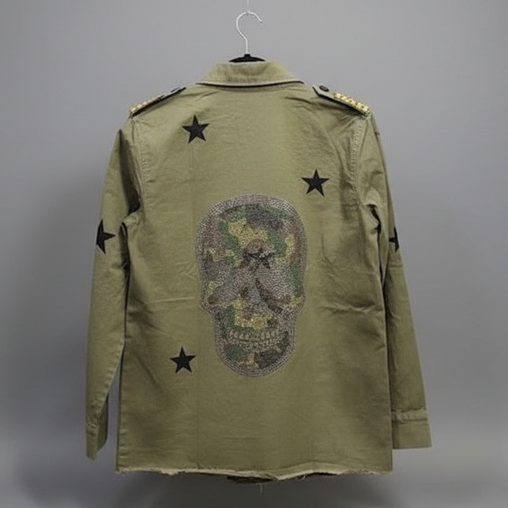 ARMY JACKET SKULL OR TIGER