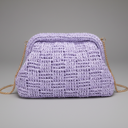 WOVEN CLUTCH