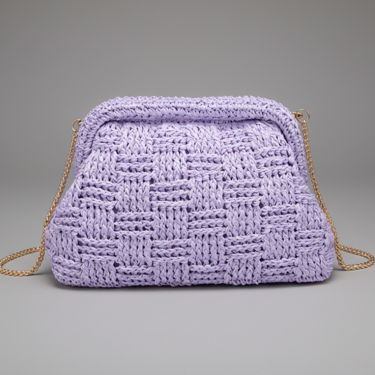 WOVEN CLUTCH