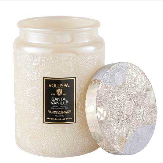 SANTAL VANILLE CANDLE 18OZ