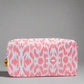 GLAM IKAT TWILL COSMETIC BAG-GLAM IKAT TW