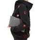 PERFORATED ZIPPER HOODIE HEART