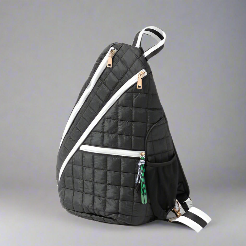 BLACK EZRA SLING BAG