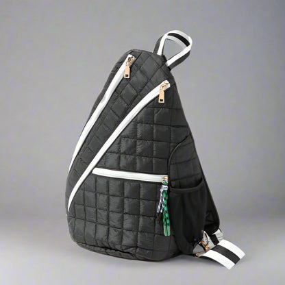 BLACK EZRA SLING BAG