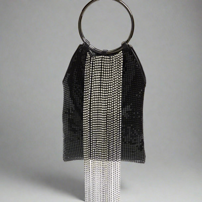 CASCADE CRYSTAL HANDBAG
