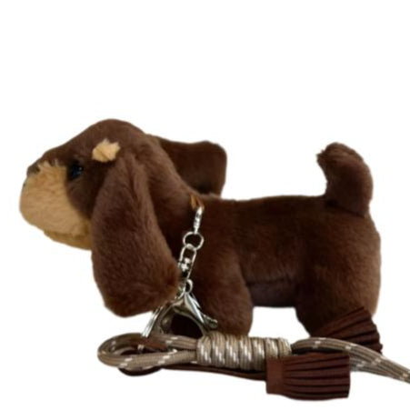 BROWN DOG KEYCHAIN