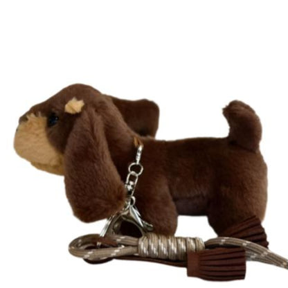 BROWN DOG KEYCHAIN